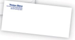 Flip & Seal Regular #10 White Wove Business Envelopes
