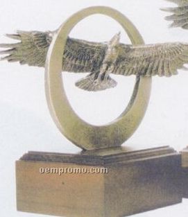Soaring Spirit Eagle Sculpture (13")