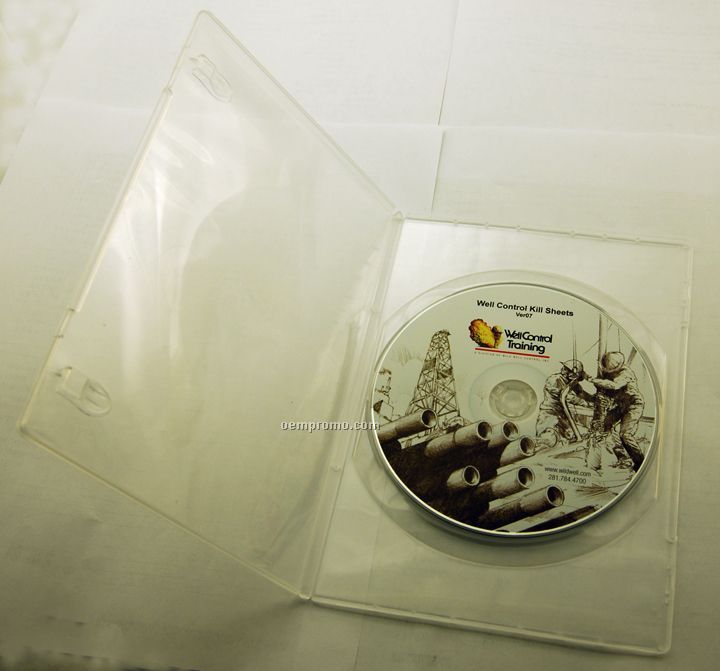 DVD Replication In Clear Slim Amaray Case (DVD 5)