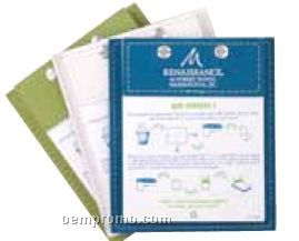 Eco Desk Jotter (100 Blank Recycled Sheets) 4.25"X5.5"