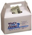 White Donation/ Bank Box