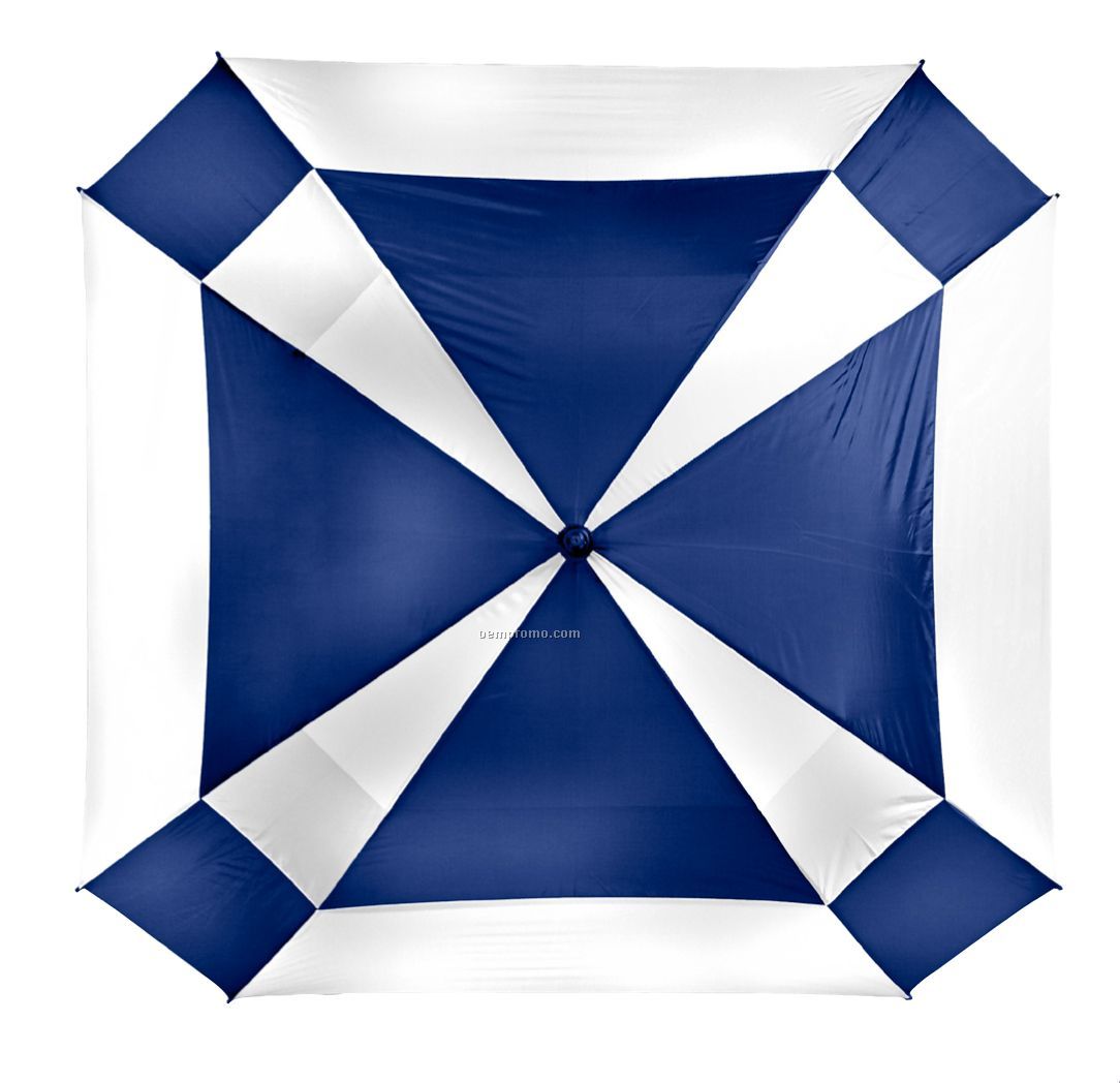 Windy Square Windproof Golf Umbrella (Full Color)