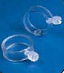 Clear Plastic Ez-mount Flag Ring Kit For 3/4" Flagpole