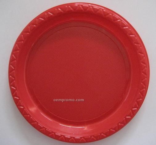 Disposable Tableware - Deep Red