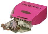 Pink Donation/ Bank Box