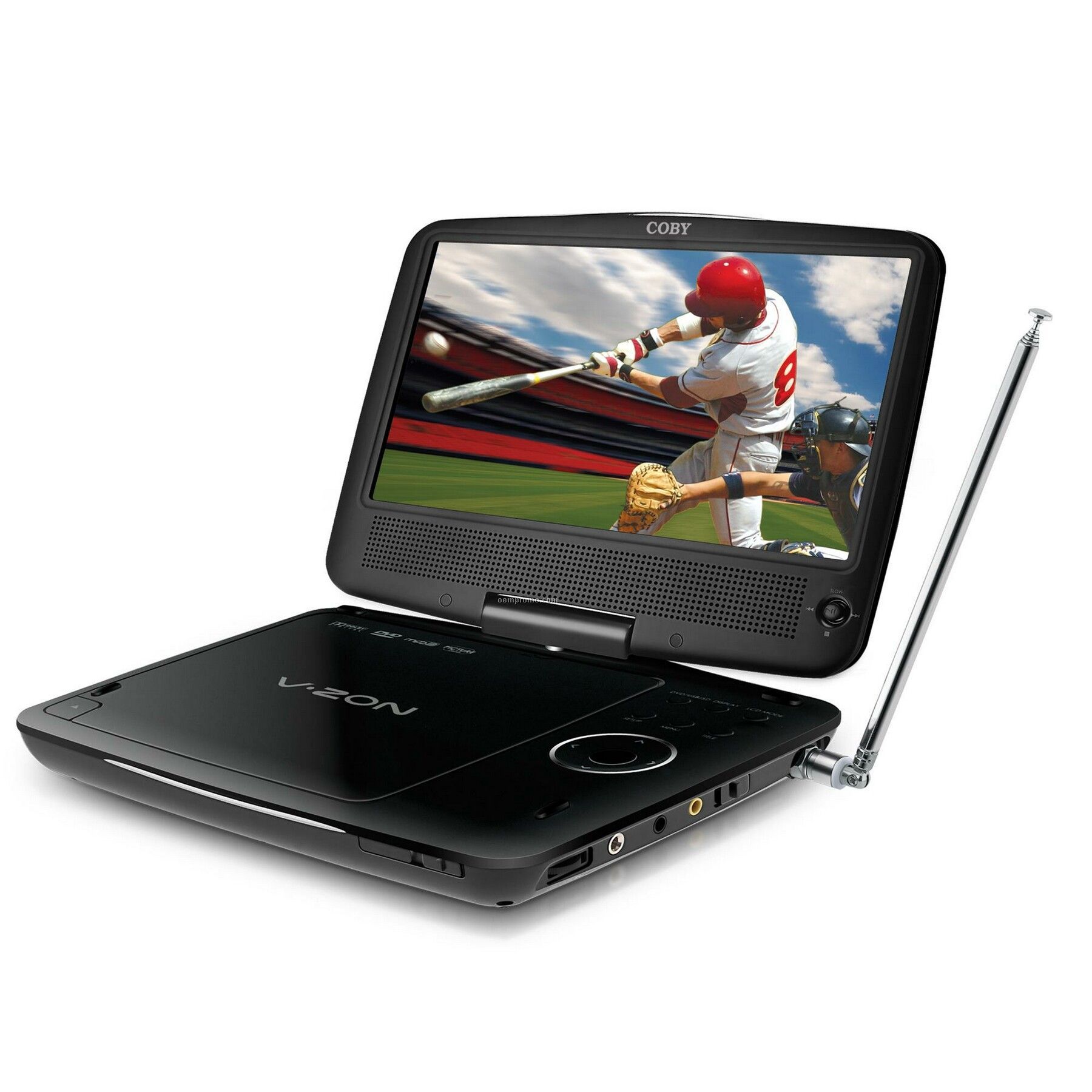 9" Portable DVD/CD/Mp3 Player With Atsc Digital Tv