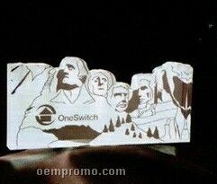 Acrylic Paperweight Up To 20 Square Inches / Mount Rushmore