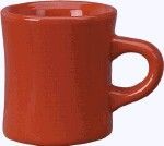 10 Oz. Stanford Red Vitrified Diner Mug