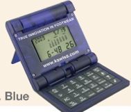 Double Flipper Calculator W/ 16 City World Time Clock