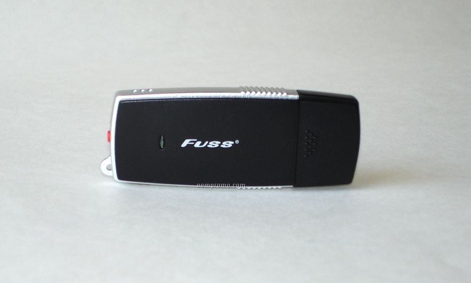 Digital Voice Recorder/ USB Flash Drive (Black)
