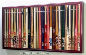 Display Case For 18 Mini Baseball Bats