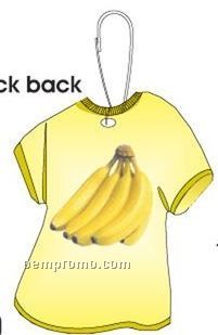 Bananas T-shirt Zipper Pull