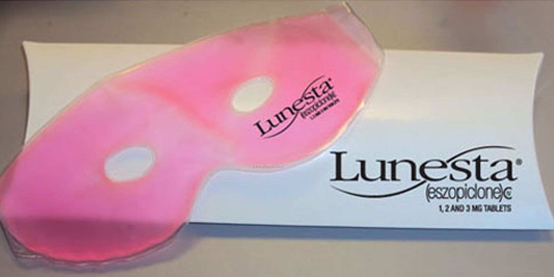 Therapeutic Sleep Mask Pink With Gel