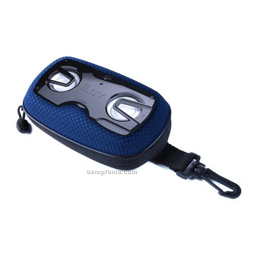Iluv - Audio Systems Portable Outdoor Speaker Case - Pdq - Blue