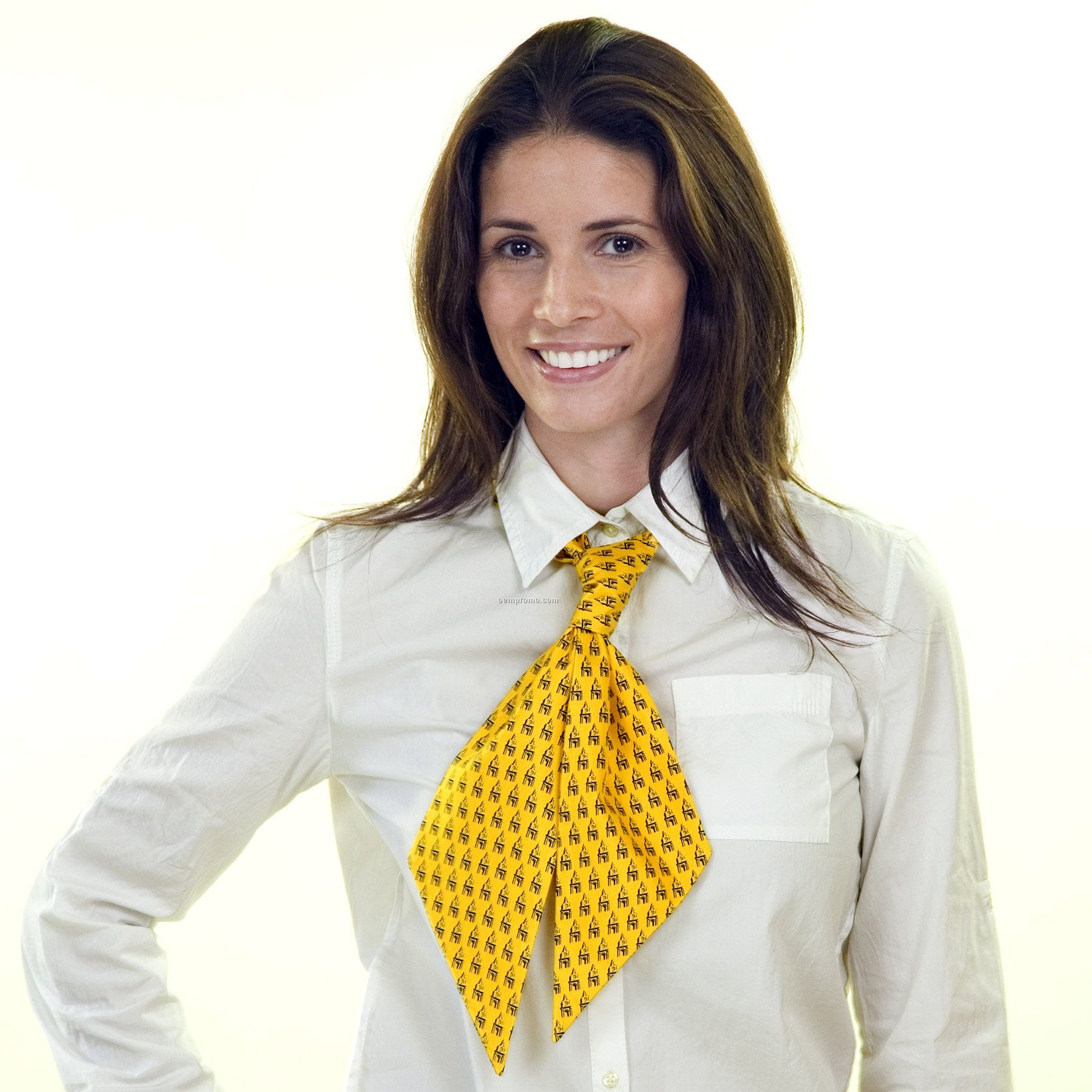 Ladies' Polyester Scarf-tie