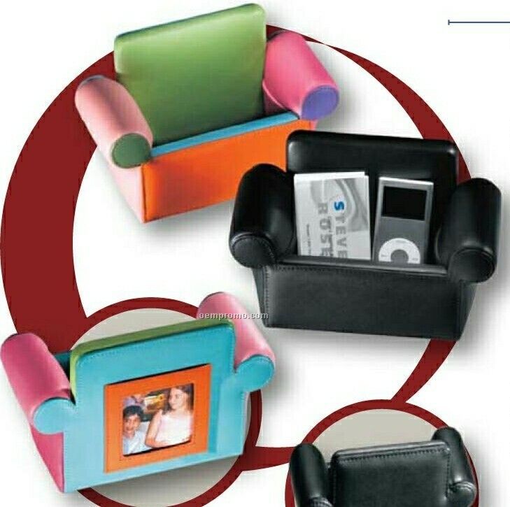 Mini Sofa Picture Frame & Cell Phone Holder