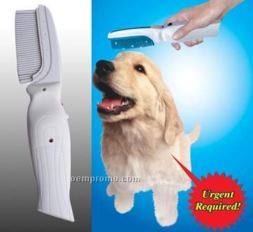 Pet Comb With Lice Killing Function