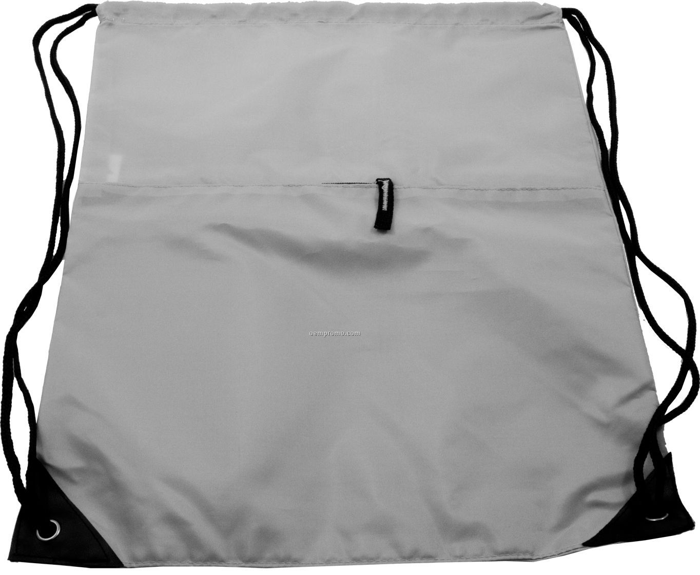 Drawstring Bag W/ Pocket (Blank)