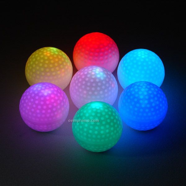 Light Up Ice Cube - Golf Ball- Color Changing