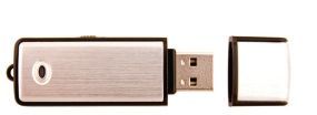 Rectangle Flash Drive W/Side Trim (128 Mb)