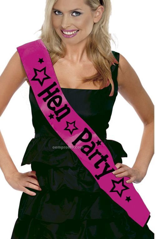 Hen Party Sashes