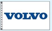 Checkers Double Face Dealer Logo Spacewalker Flag (Volvo)