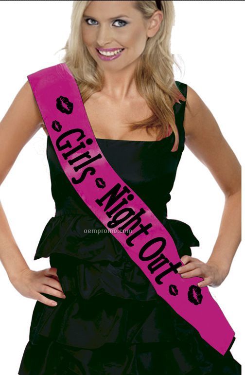 Girls Night Out Sashes