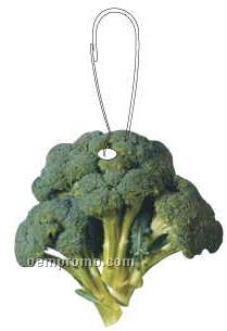 Broccoli Zipper Pull