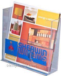 Brochure Holder- Upright Counter Top Holds Up To 7 1/2"W Literature