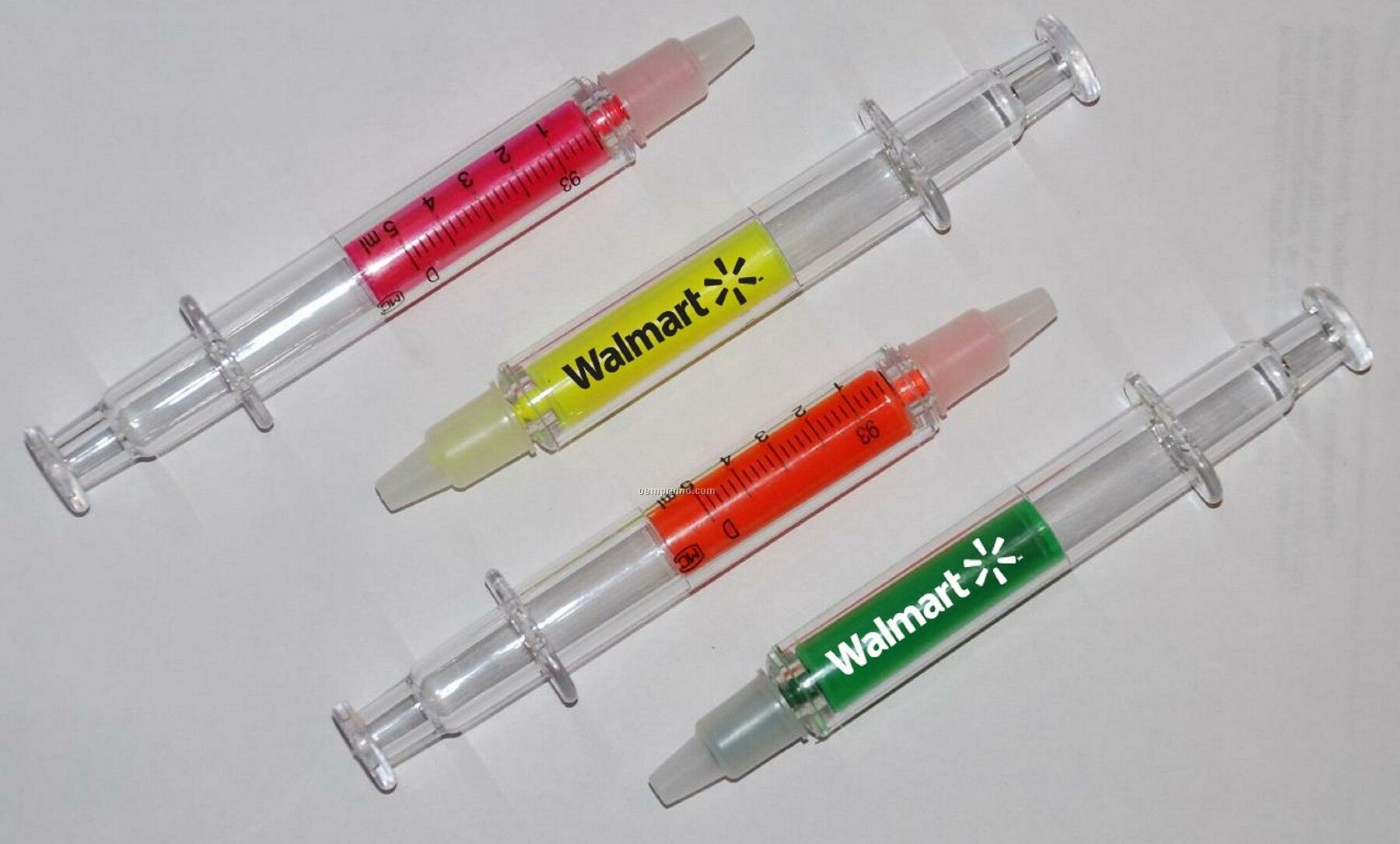 Syringe Shape Highlighter Pen W/ Scale