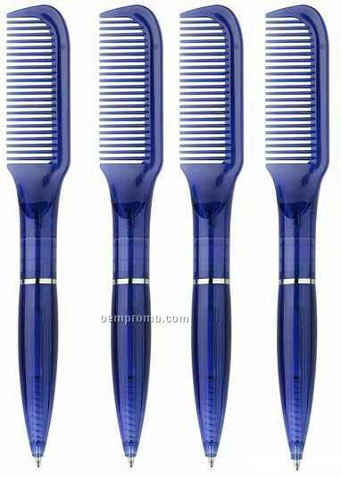 Ball Point Pens With Comb, Comb Ball Point Pens