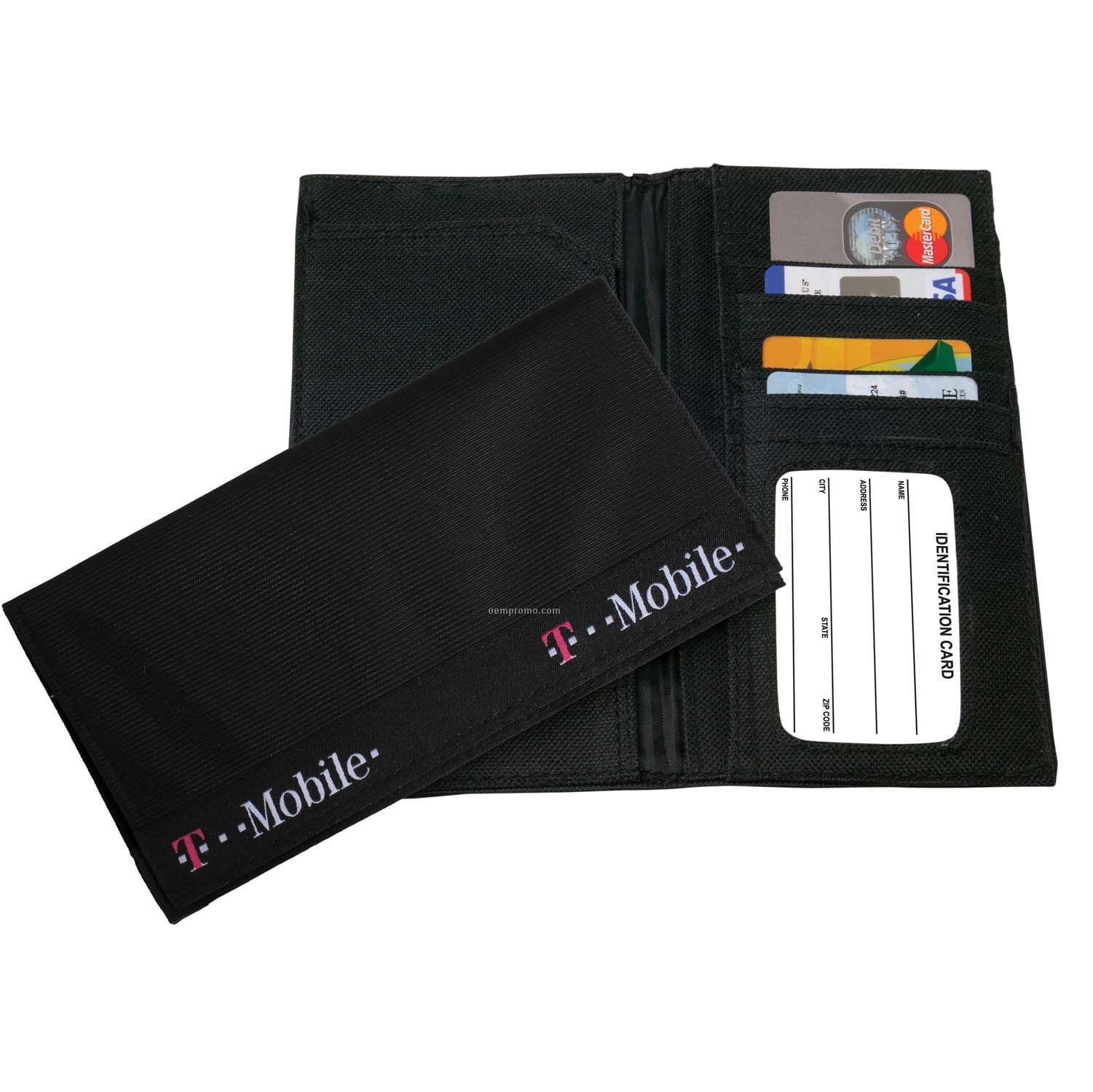 Checkbook Wallet - Custom Woven