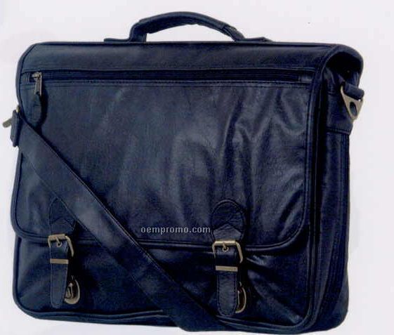 Expandable Attache With Black Lining (16"X12"X6")