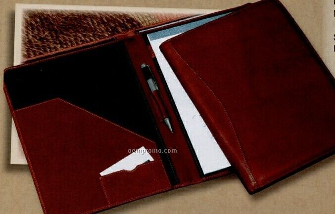 Red Rock Meeting Folder With Pen