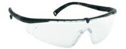 Single Piece Lens Safety Glasses W/ In-outdoor Mirror Lens & Black Frame