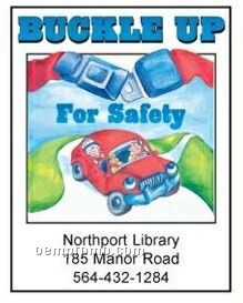 Buckle Up For Safety Activity Coloring Book