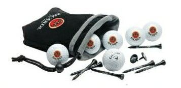 Callaway 6 Golf Ball Pouch With Tees