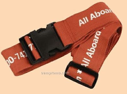 Custom Color Luggage Straps (Made To Order)