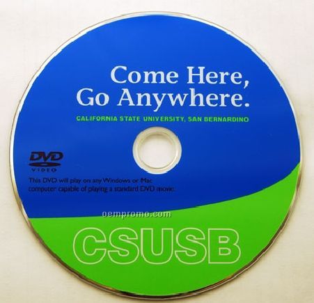 DVD Replication W/ Disc Print - 3 Color (DVD 9)