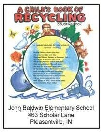 Child's Book Of Recycling Activity Coloring Book