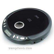 Compact Personal CD Player W Hp Black