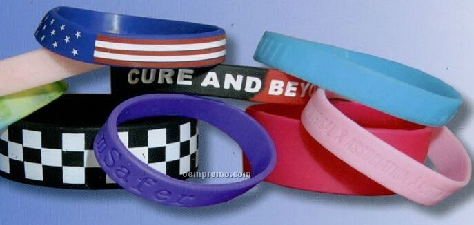 Silicone Wrist Bands (Debossed)