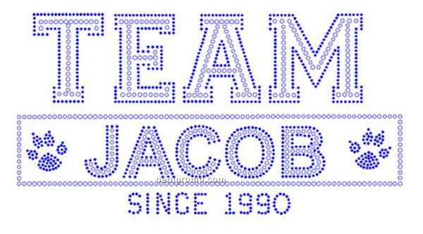 Team Jacob Rhinestone Transfer