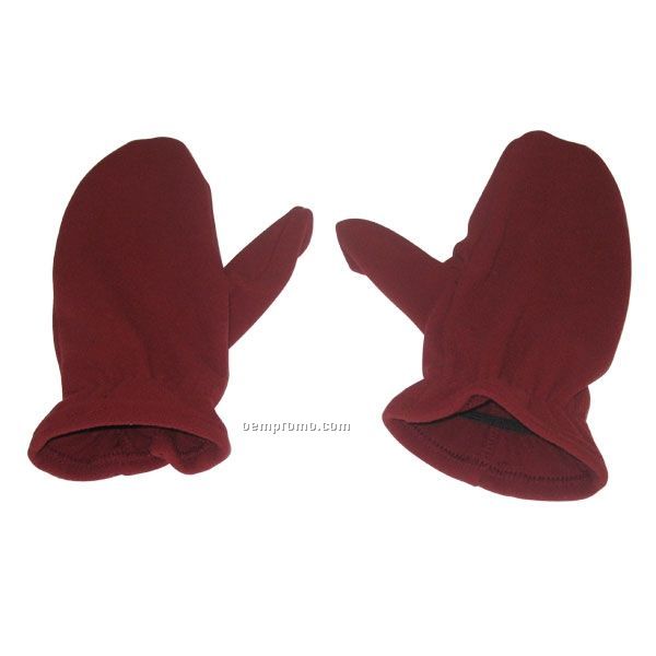 Youth Eco Friendly Wicking Fleece Mitts