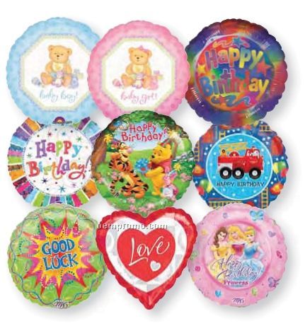 9" Everyday Messages Assortment Balloon (24 Ct)