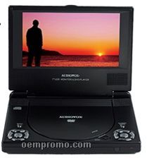 Audiovox 7" Lcd Slim Portable DVD Player