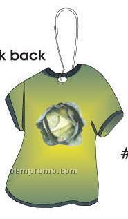 Cabbage T-shirt Zipper Pull