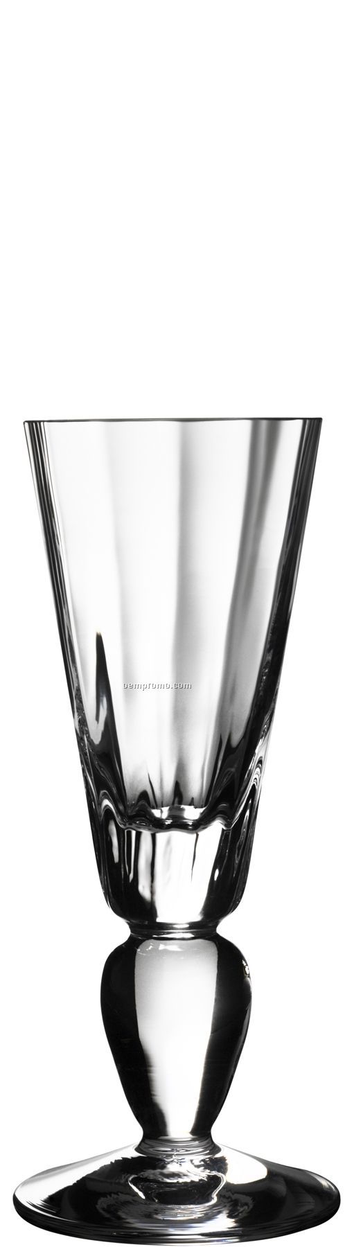 Linne Glass Aquavit Stemware W/ Bulb Pedestal Stem By Goran Warff