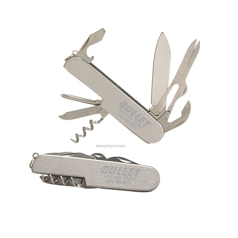 Stainless Steel Multi-function Pocket Knife / Tool