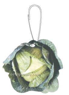 Cabbage Zipper Pull